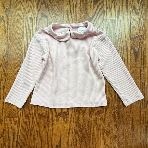 Hanna Andersson Other - Hanna Andersson Peter Pan Collar Top Sz 4